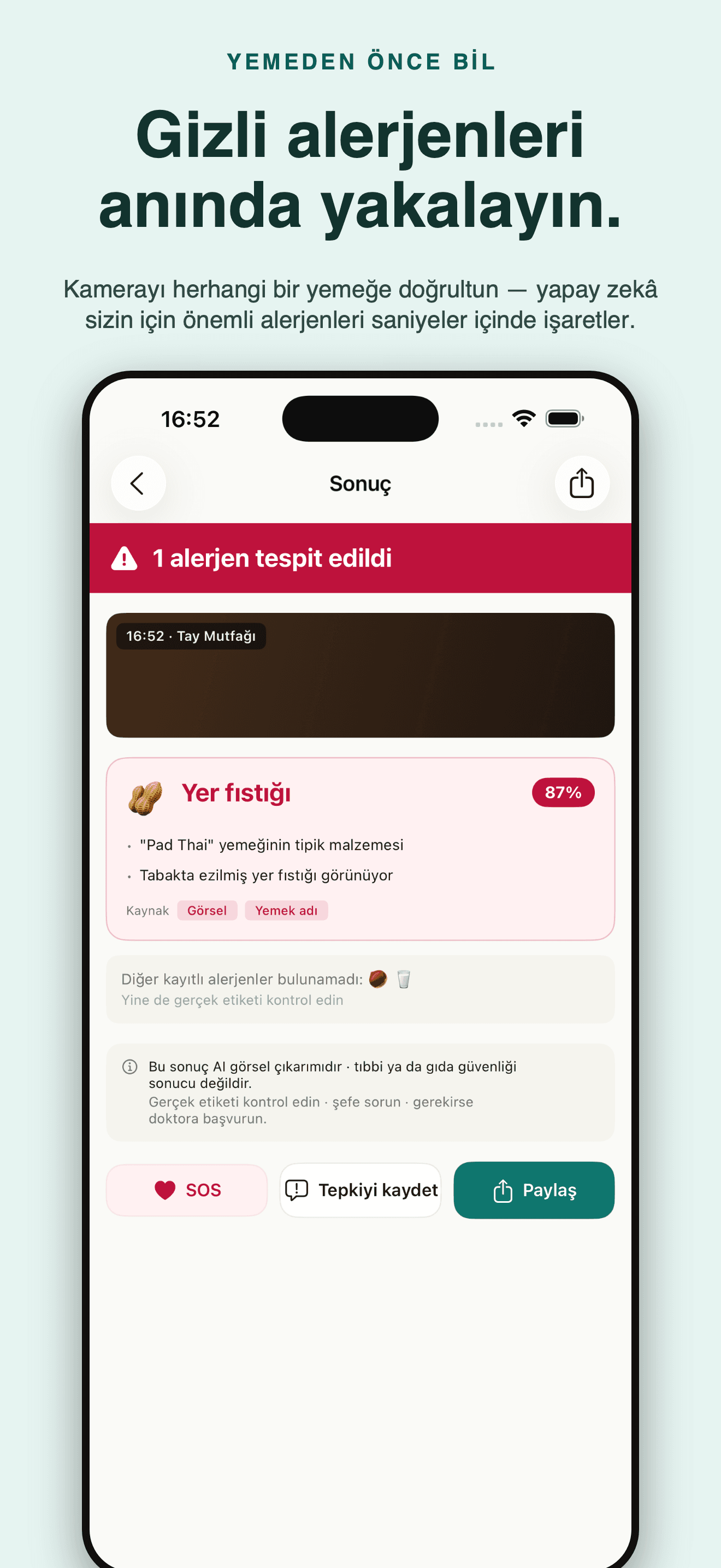 AllergyLens-Çölyak taraması — 1