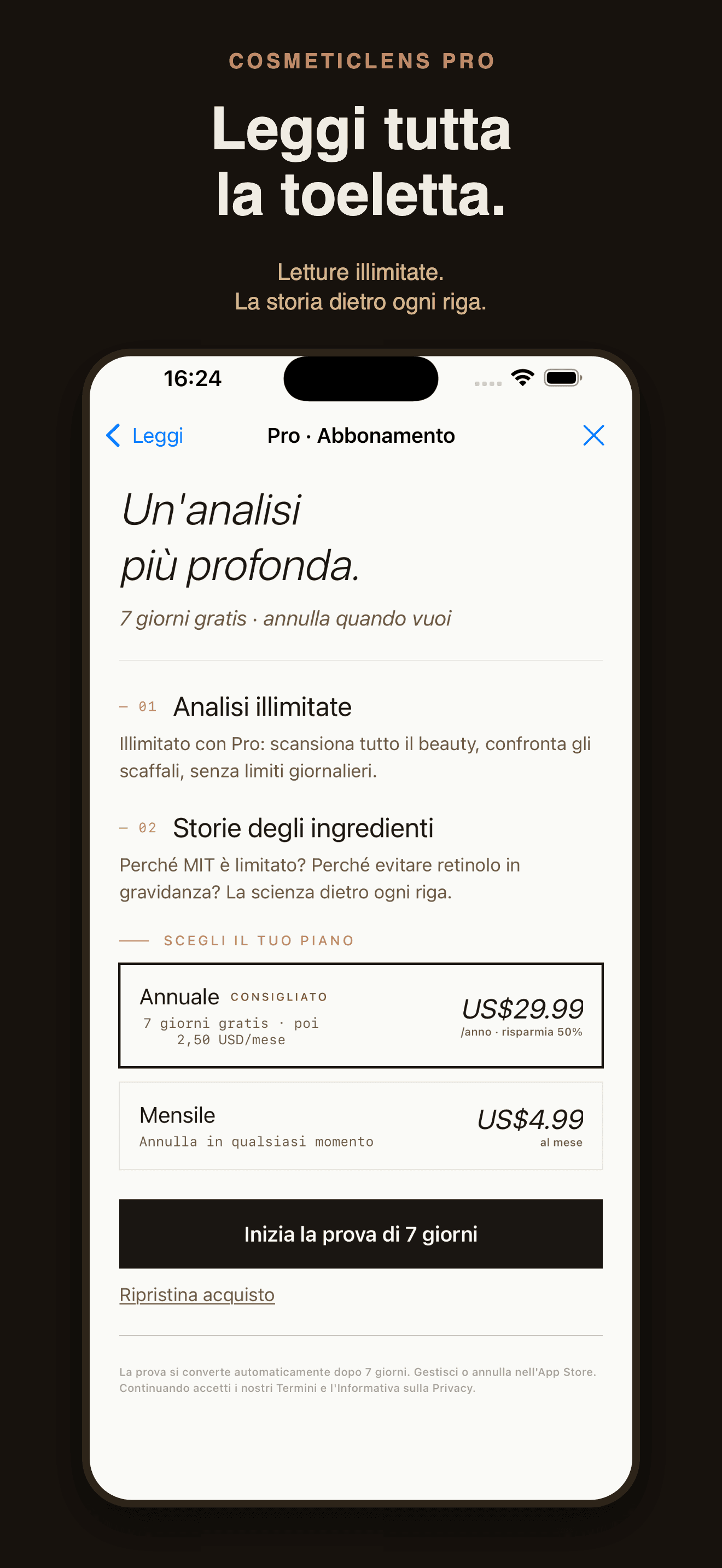 CosmeticLens-Decodifica INCI — 4