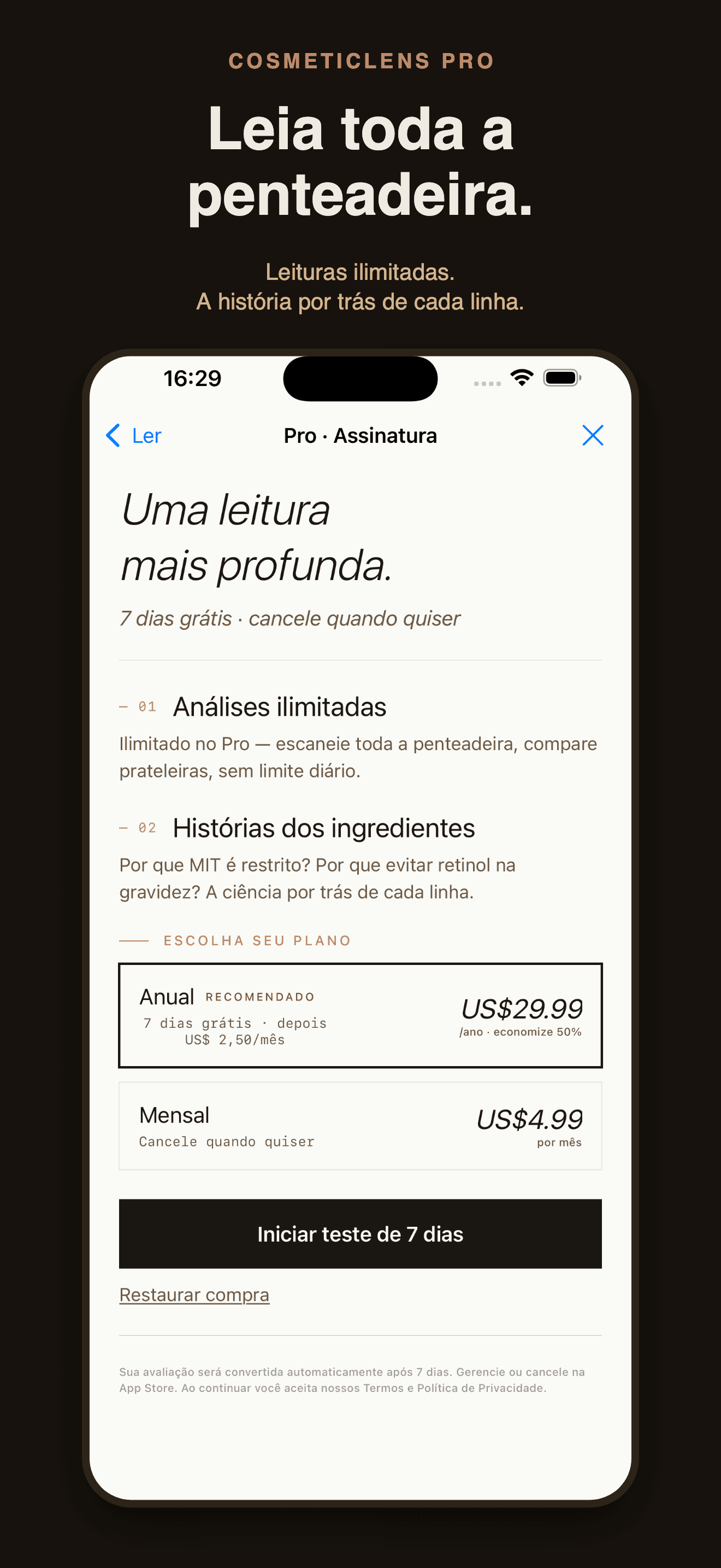 CosmeticLens-Analise o INCI — 4