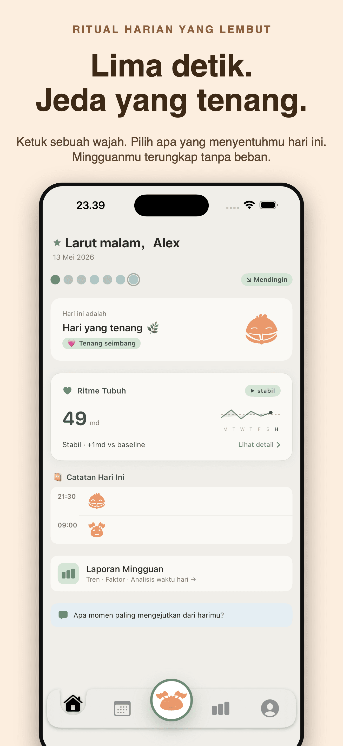 Cozy-Mood, Perasaan & Healing — 1