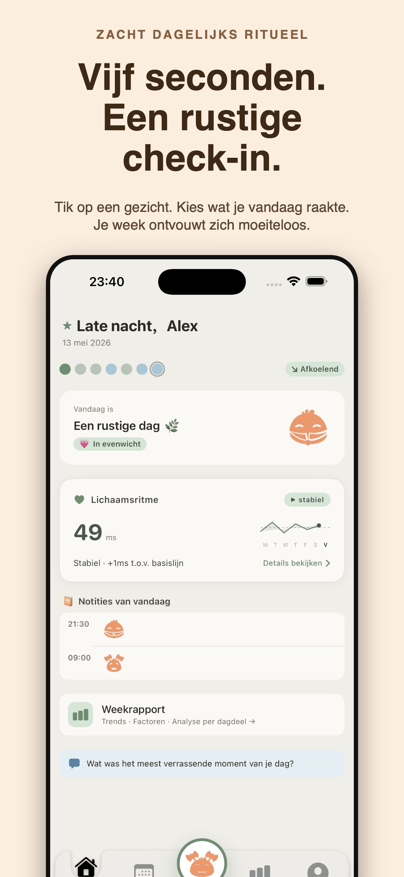 Cozy-Stemming & Knuffelvriend — 1