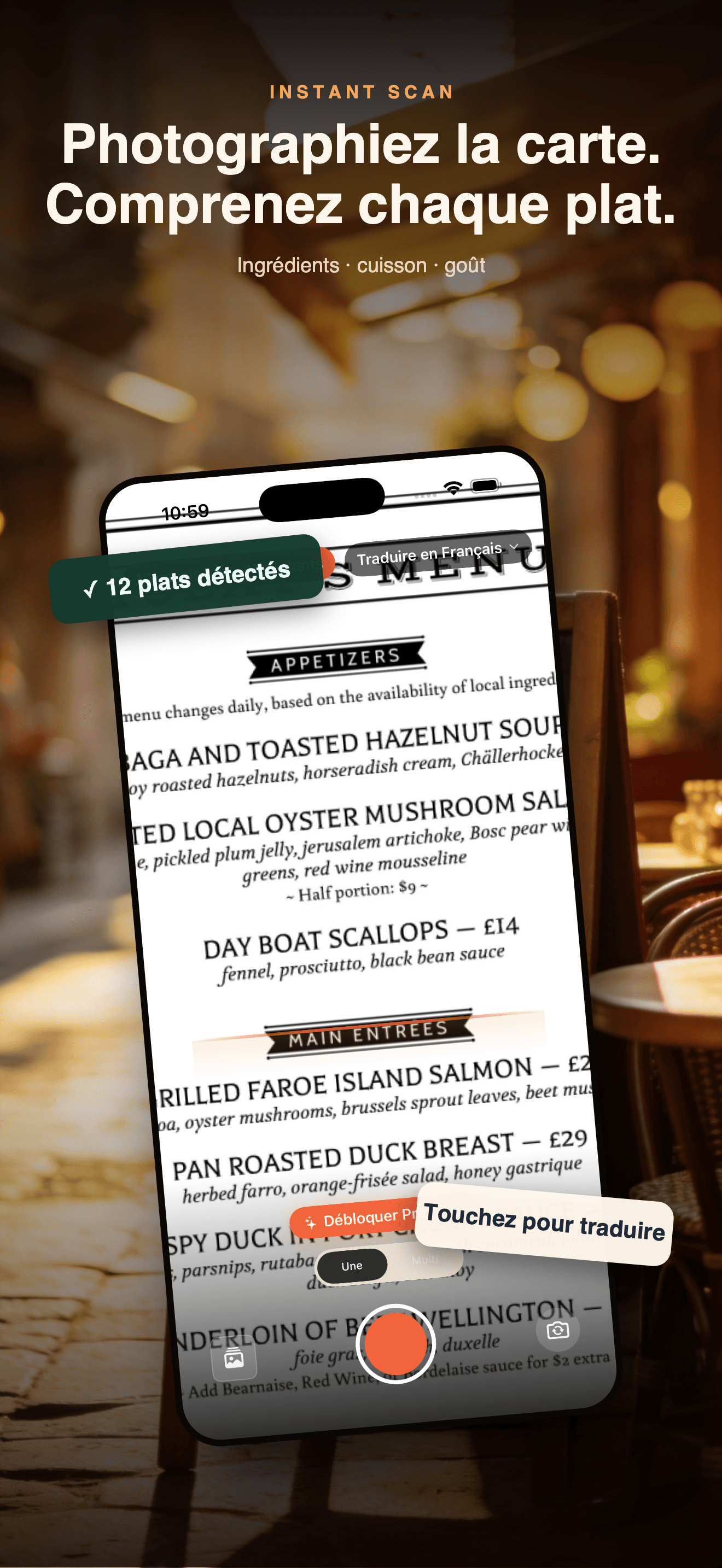MenuLens-Traducteur de menu — 2