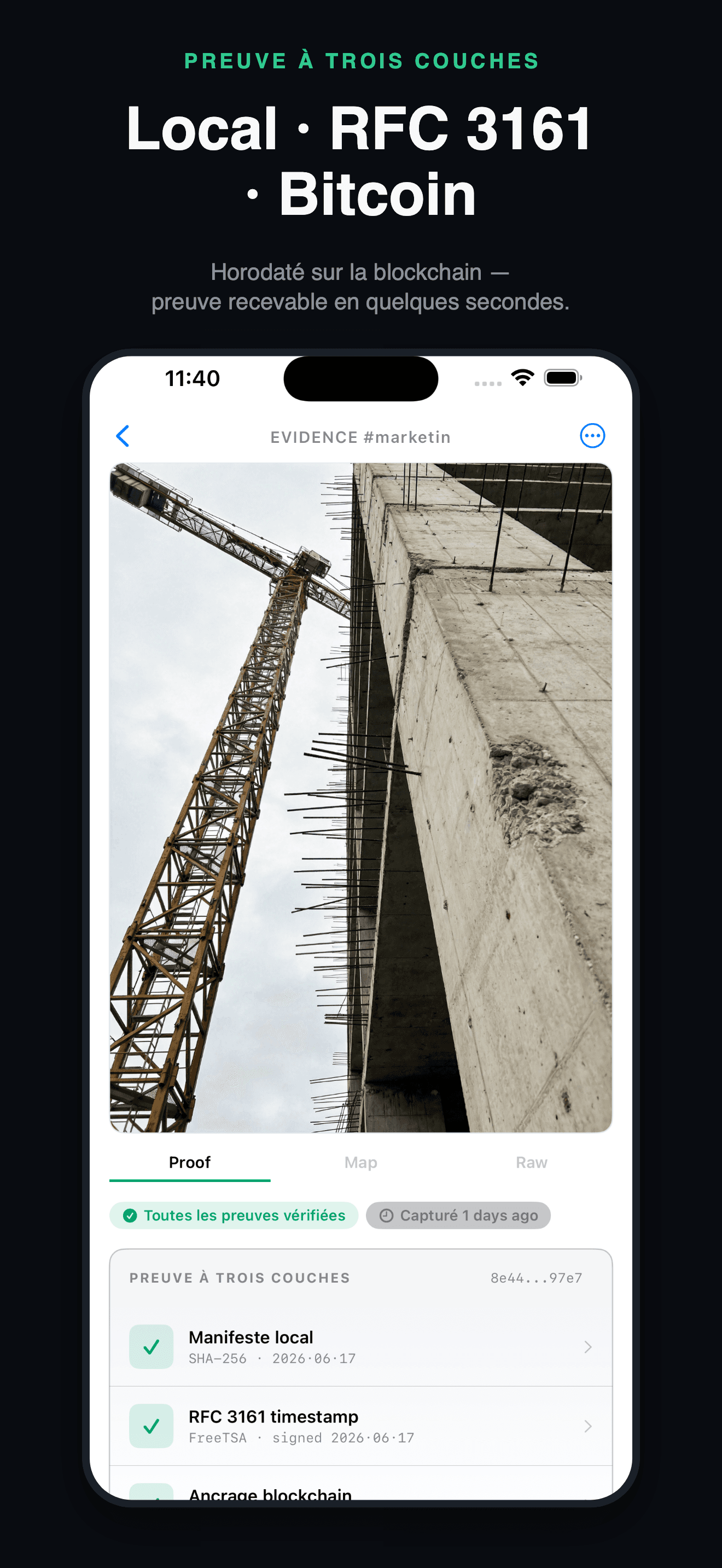 ProofLens-Preuve recevable — 2