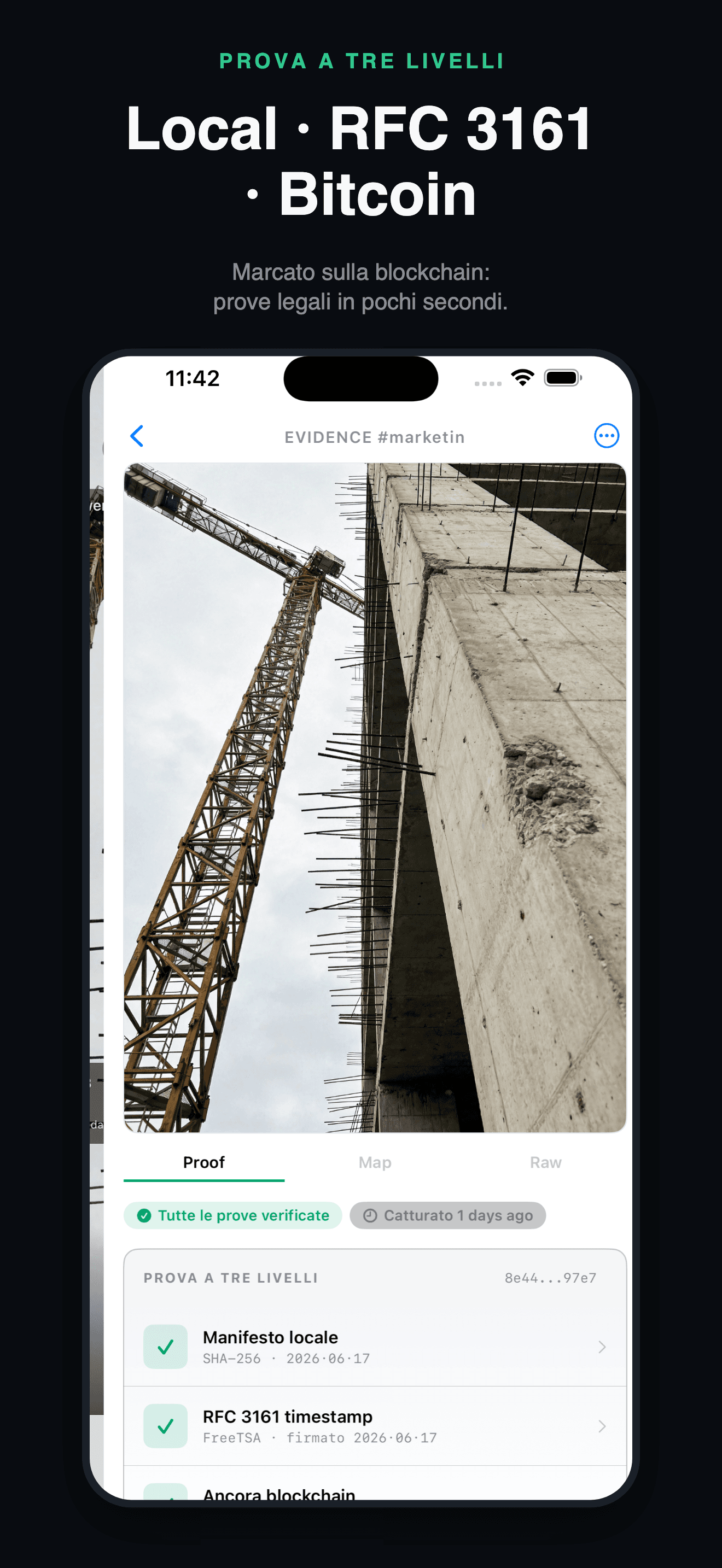 ProofLens-Prova Digitale Certa — 2