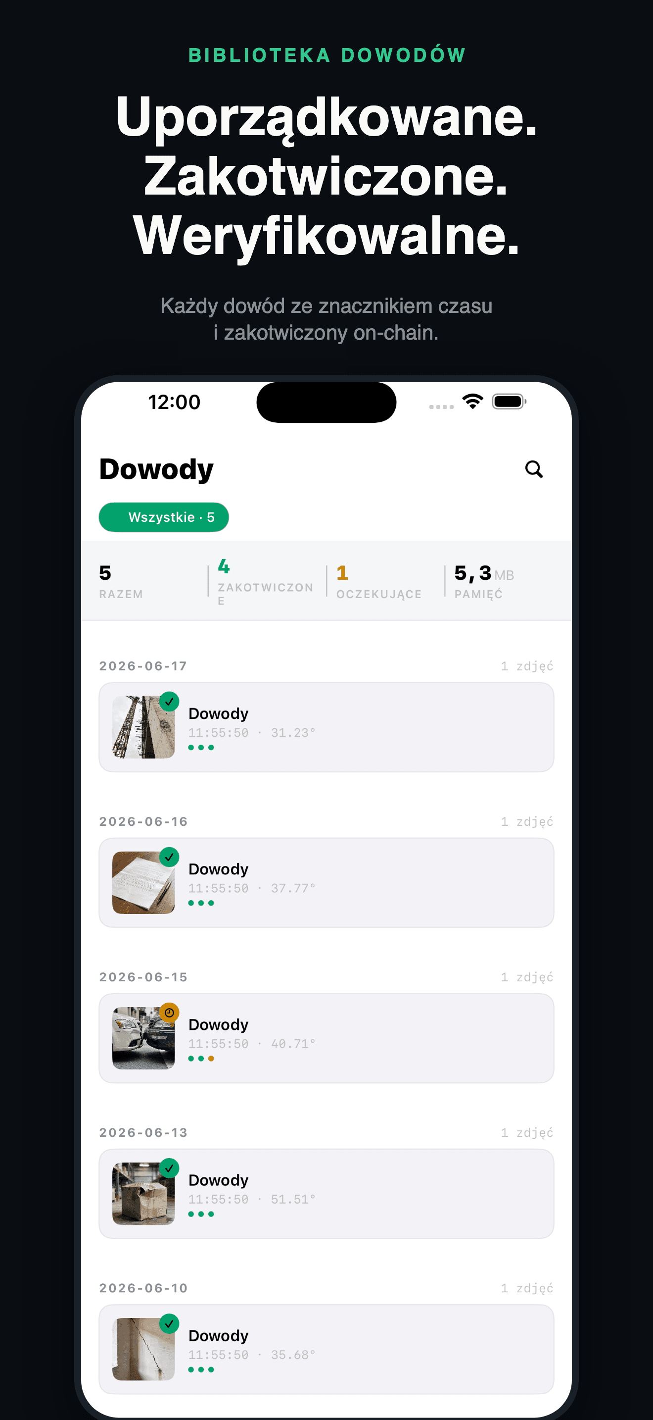 ProofLens-Niepodważalny Dowód — 3