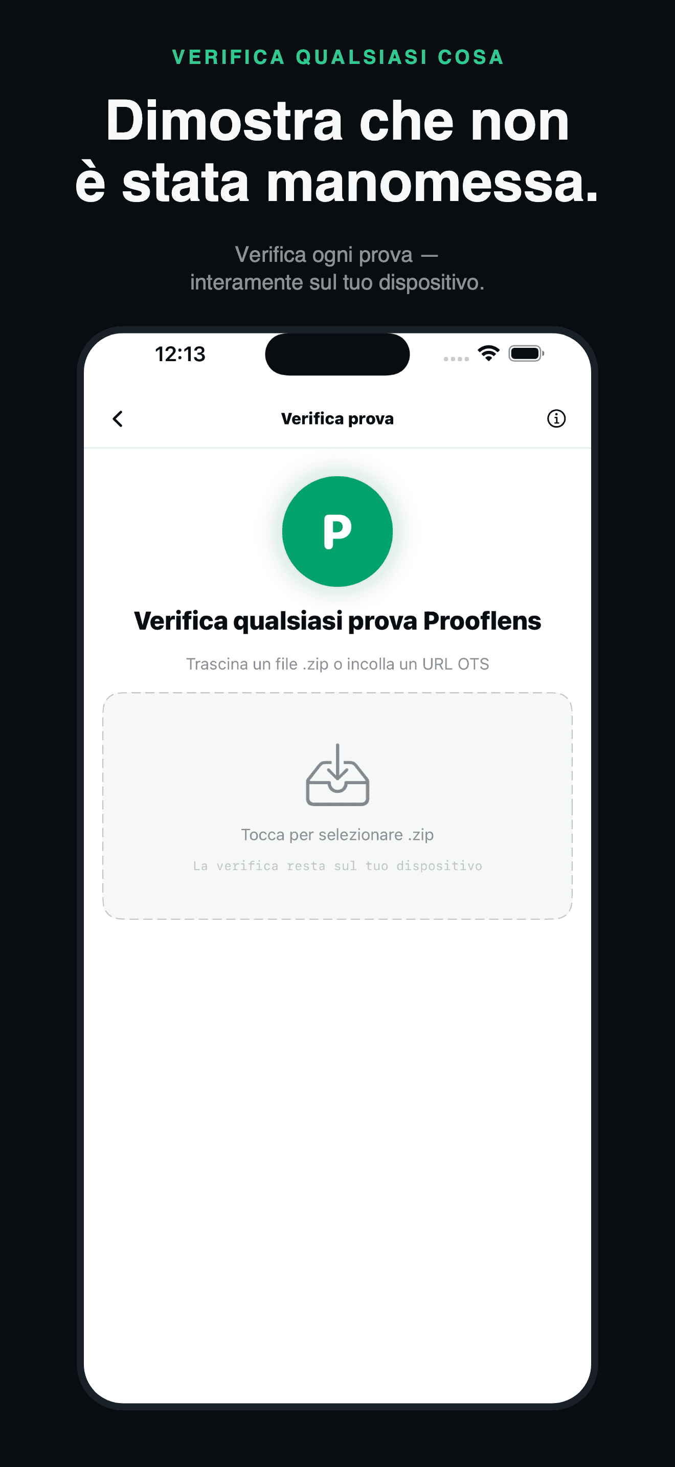ProofLens-Prova Digitale Certa — 4