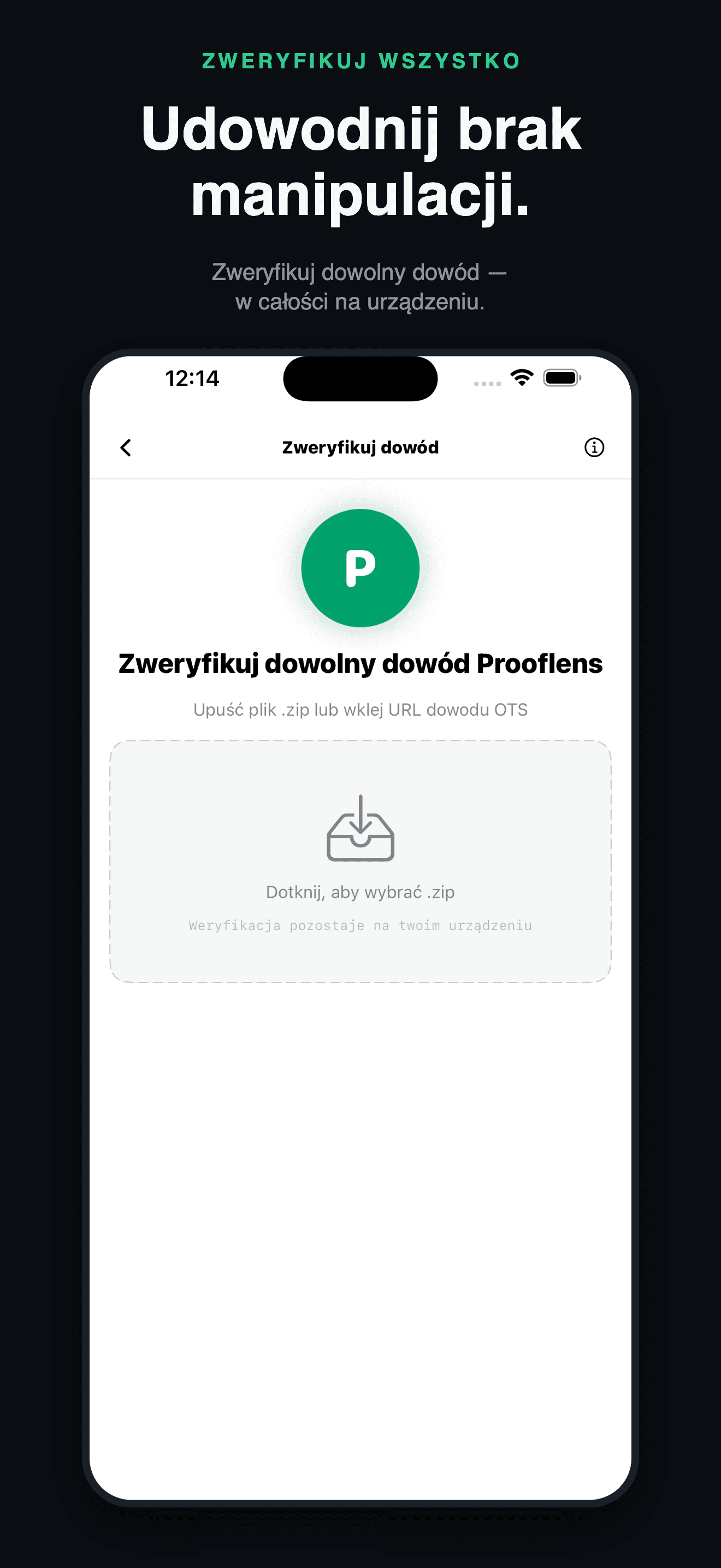 ProofLens-Niepodważalny Dowód — 4