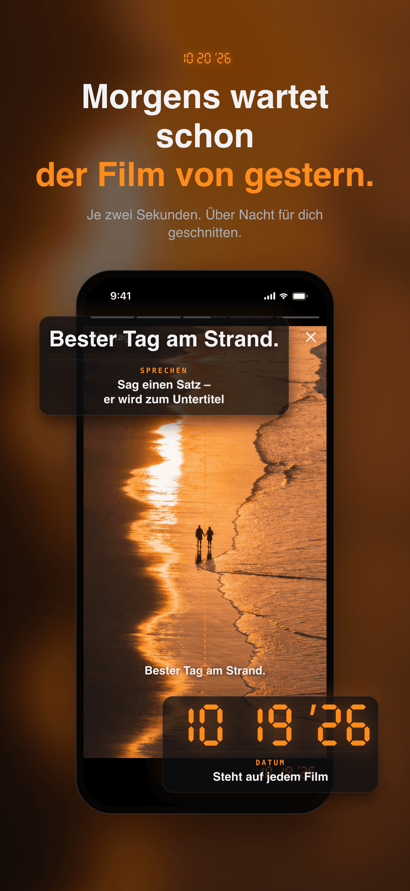 Rushes: Videotagebuch & Vlog — 1