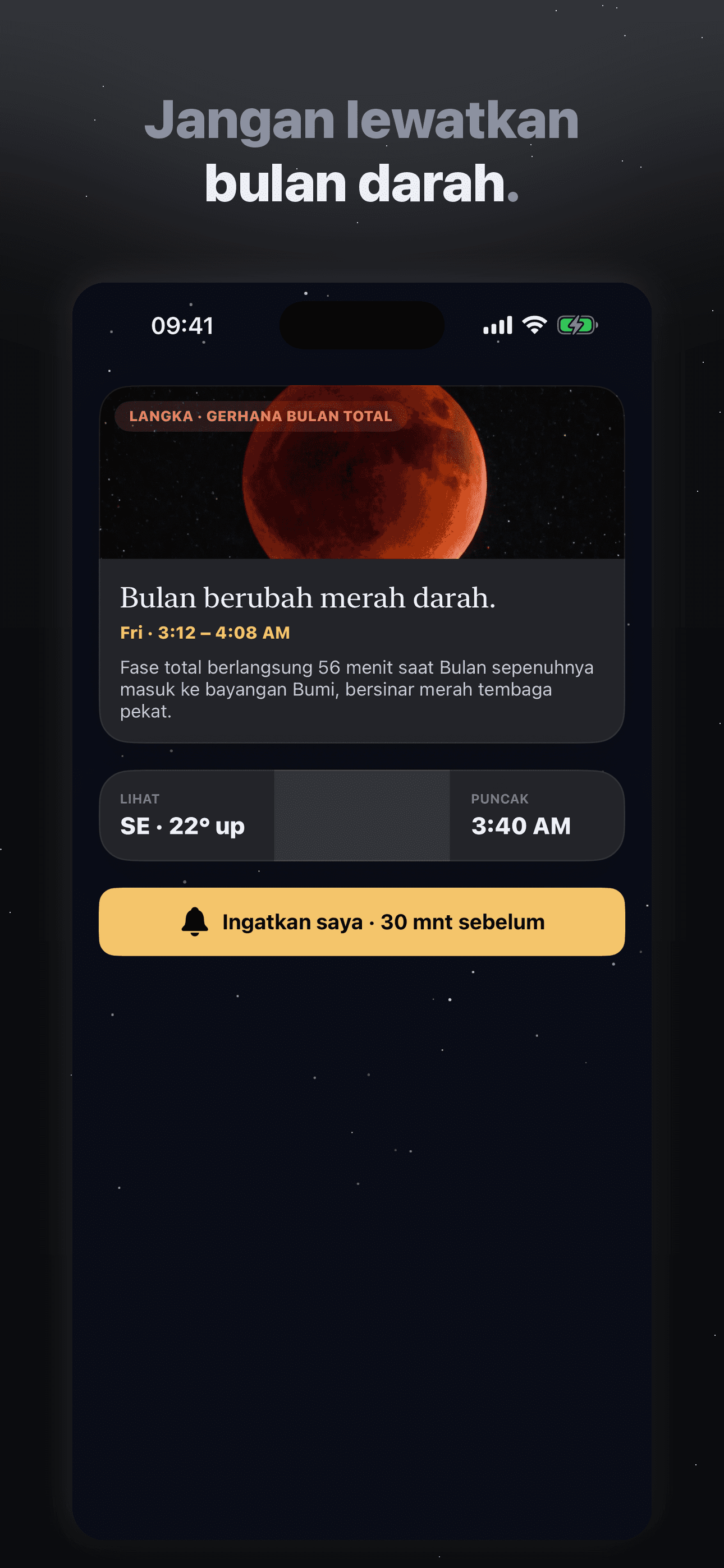 Selene-Fase Bulan & Kalender — 4