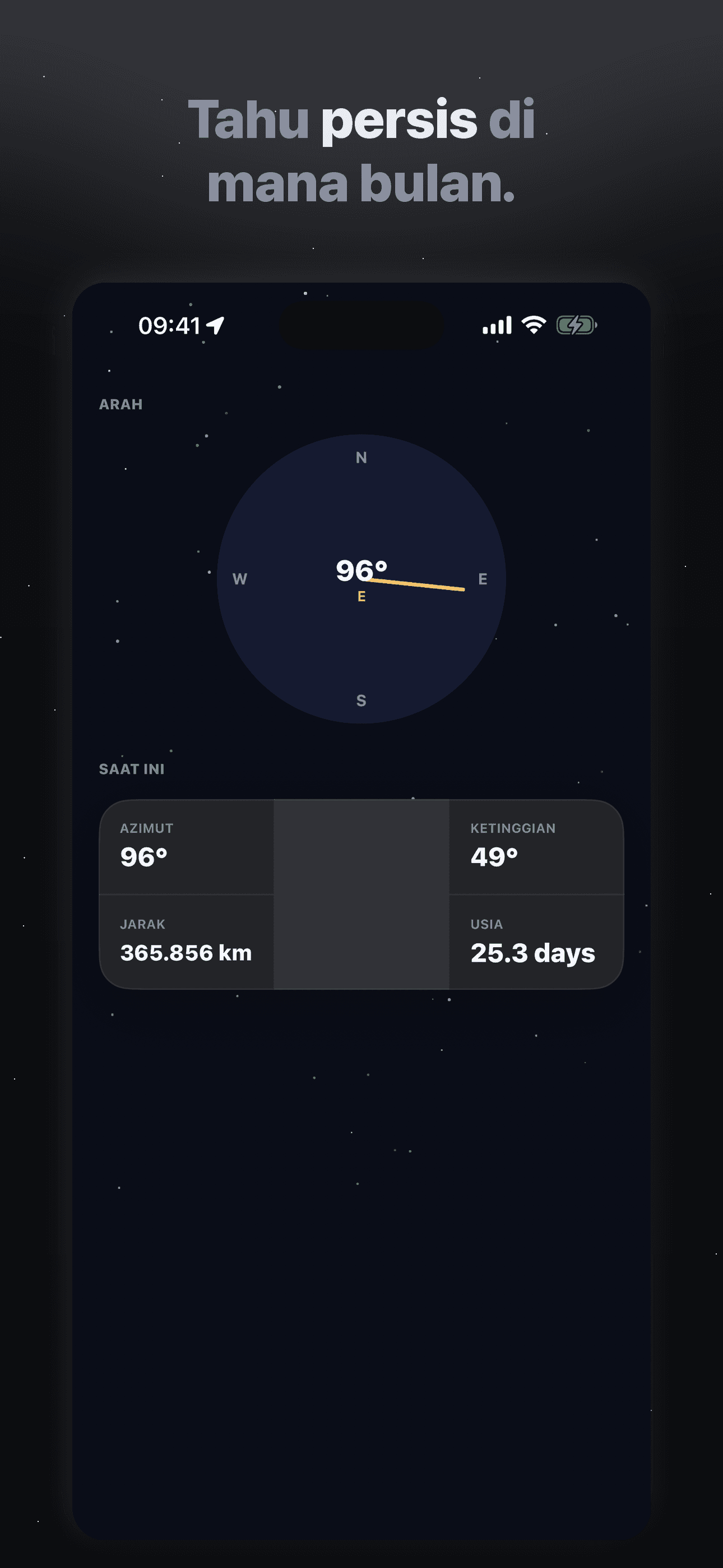 Selene-Fase Bulan & Kalender — 5