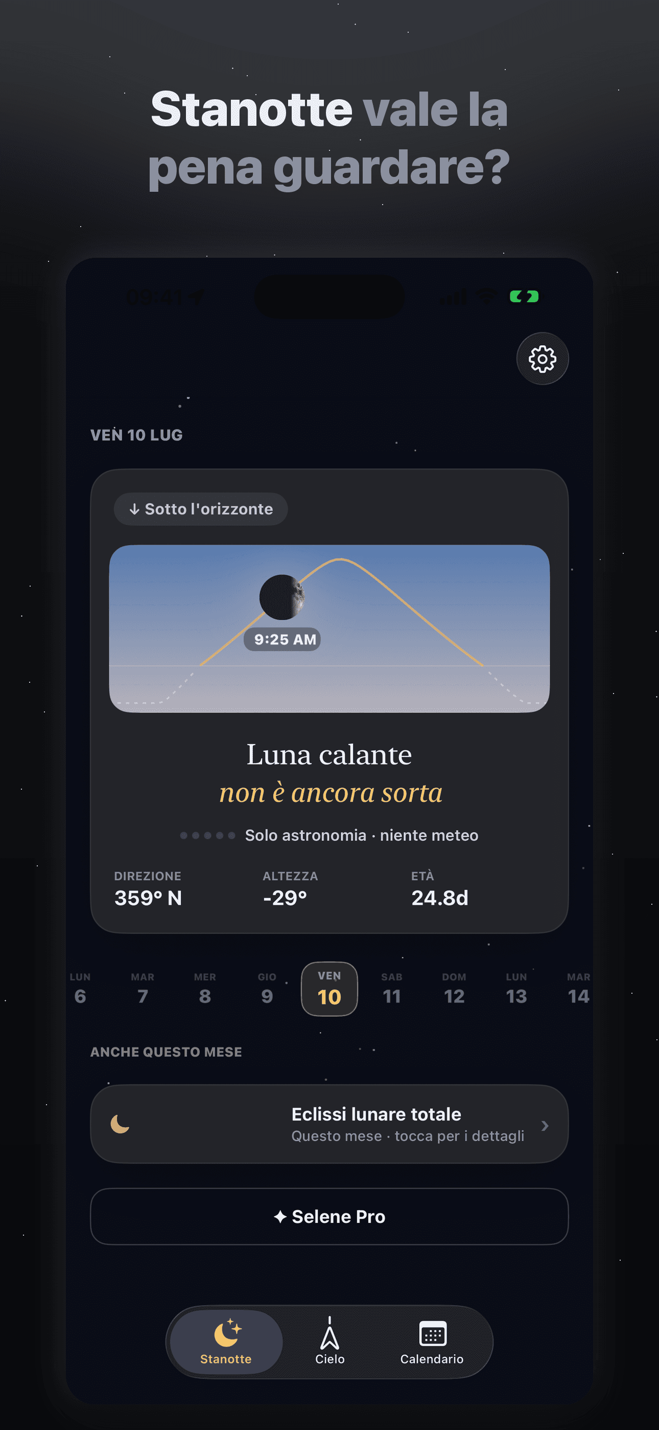 Selene-Fasi Lunari, Calendario — 1