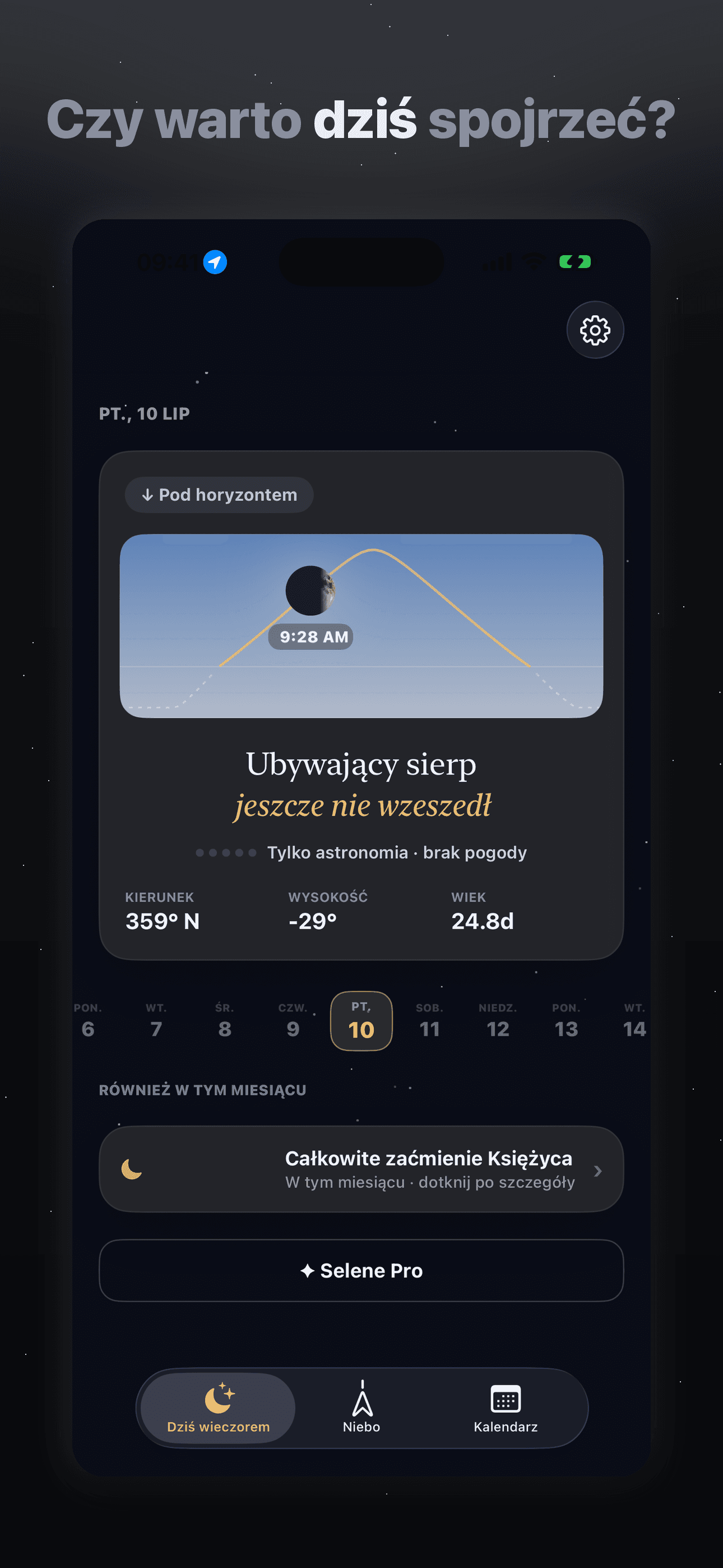 Selene-Fazy Księżyca, Pełnia — 1