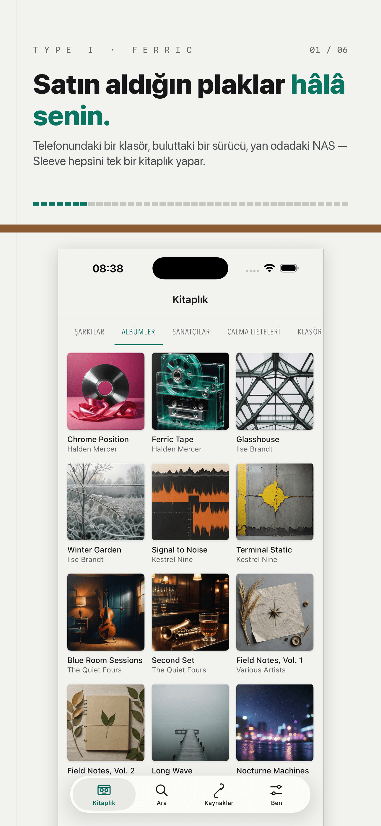 Sleeve: Yerel Müzik Çalar — 1