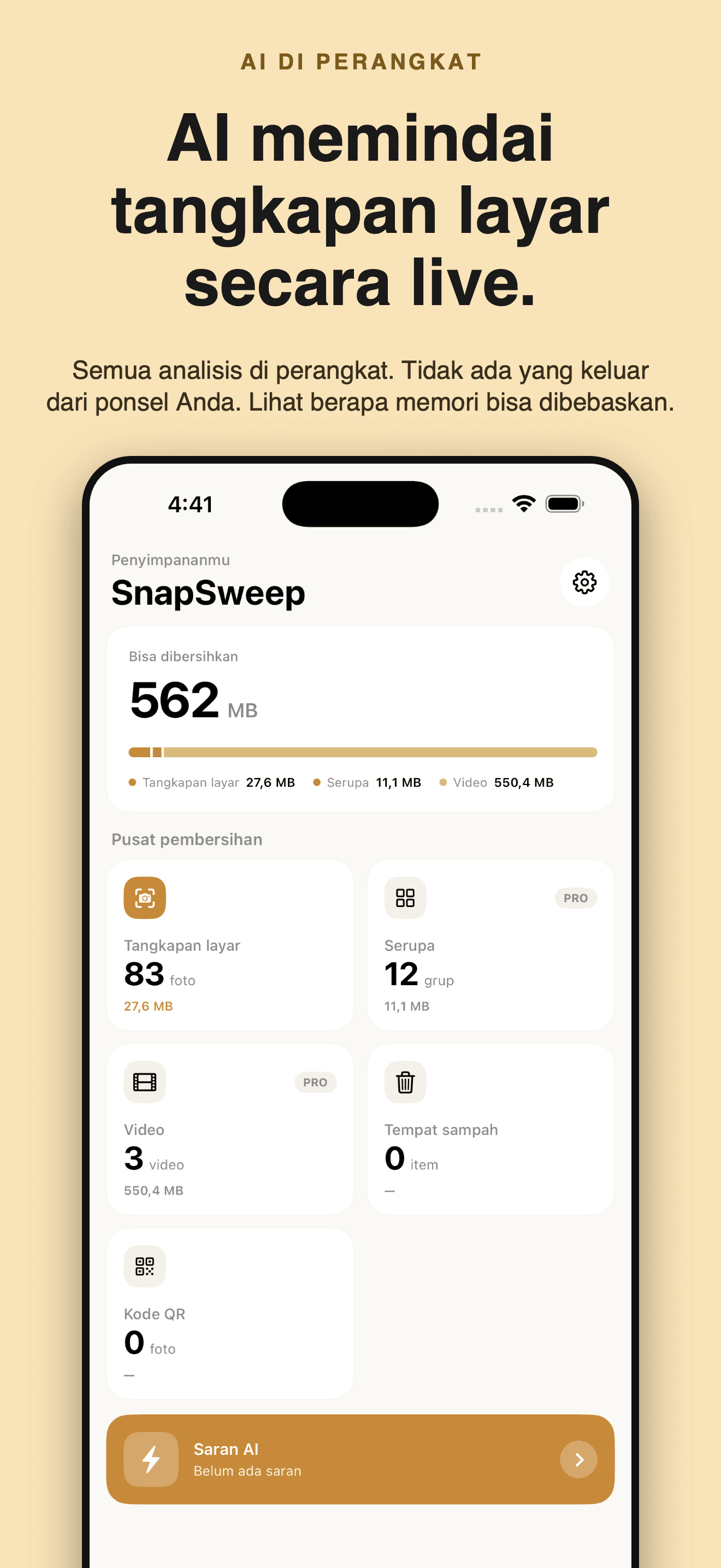 SnapSweep-Hapus foto serupa — 1