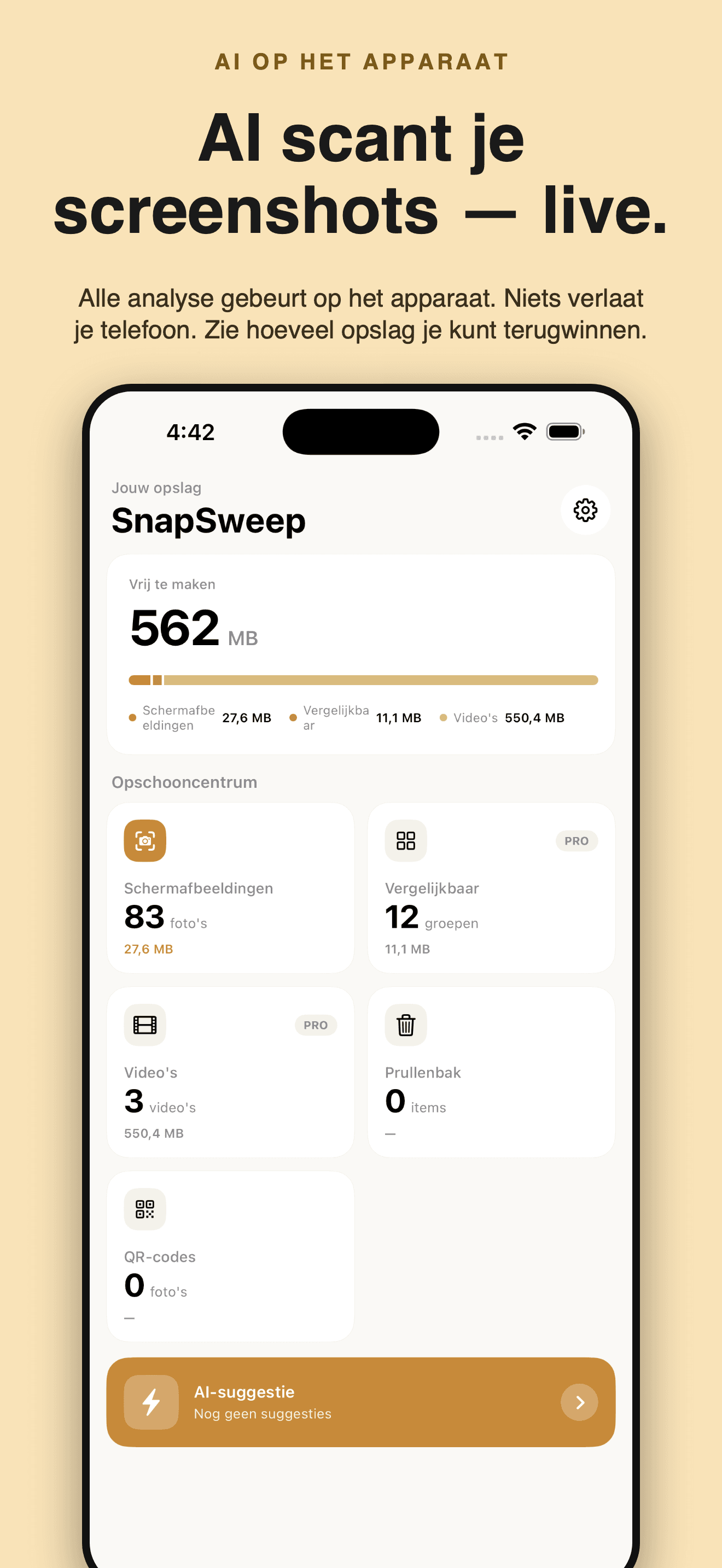 SnapSweep-Dubbele foto's weg — 1