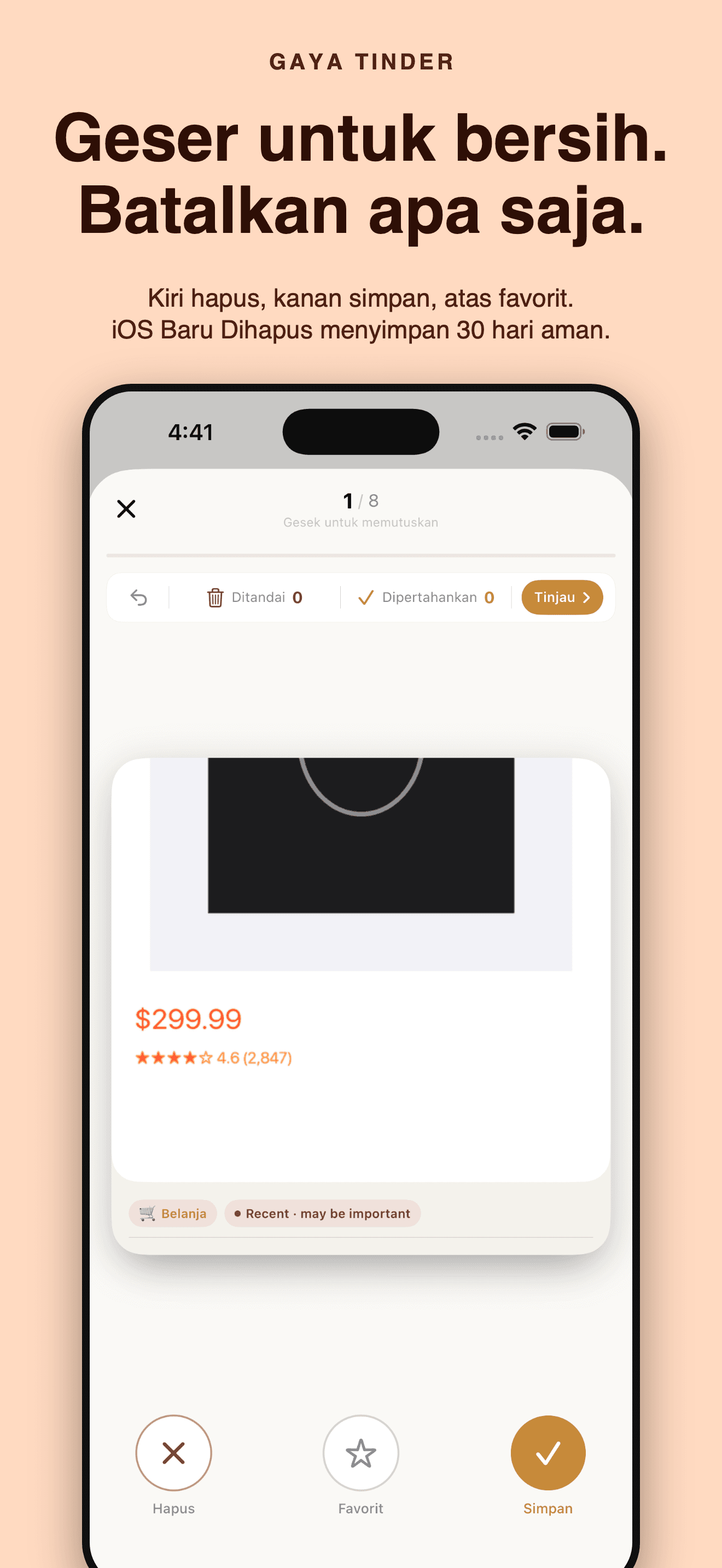 SnapSweep-Hapus foto serupa — 3