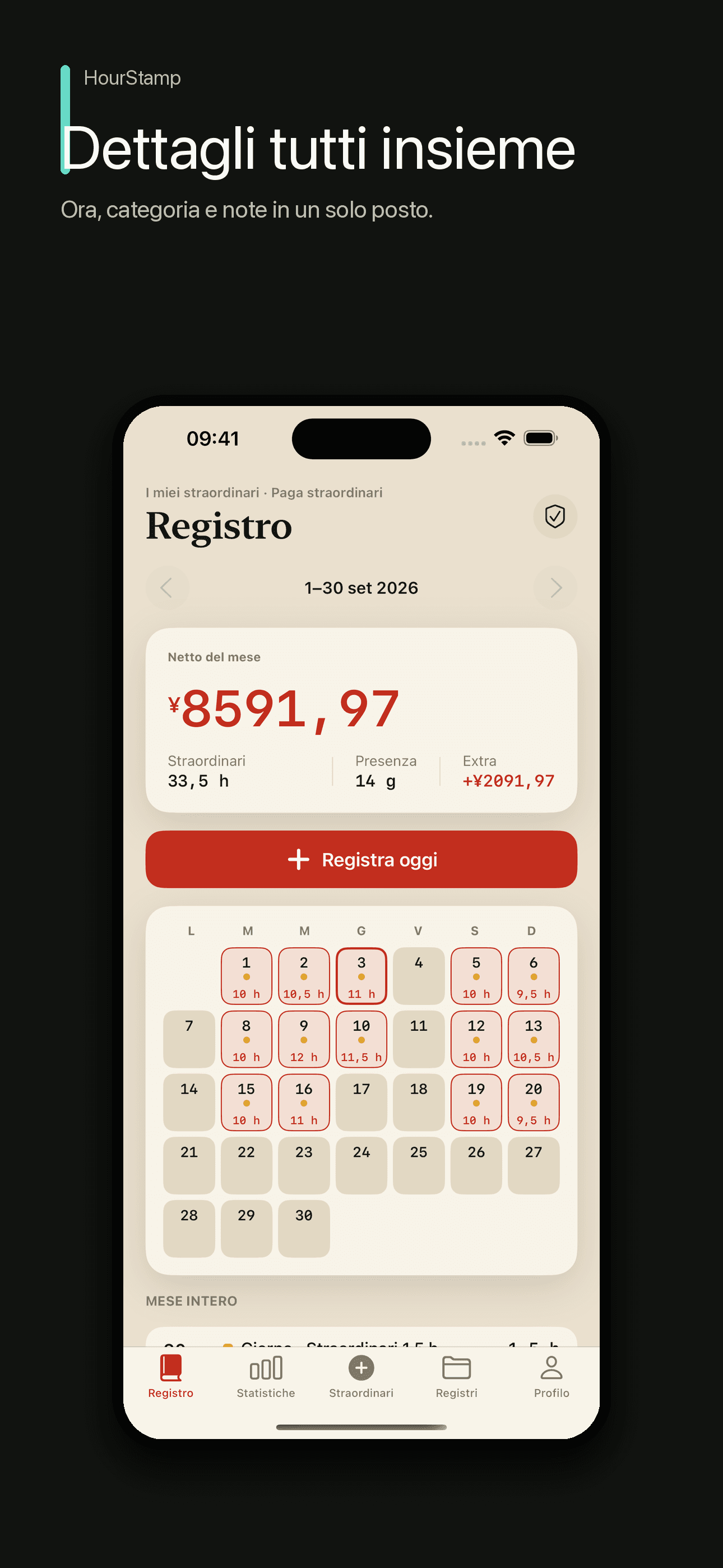 HourStamp: Registro orario — 3