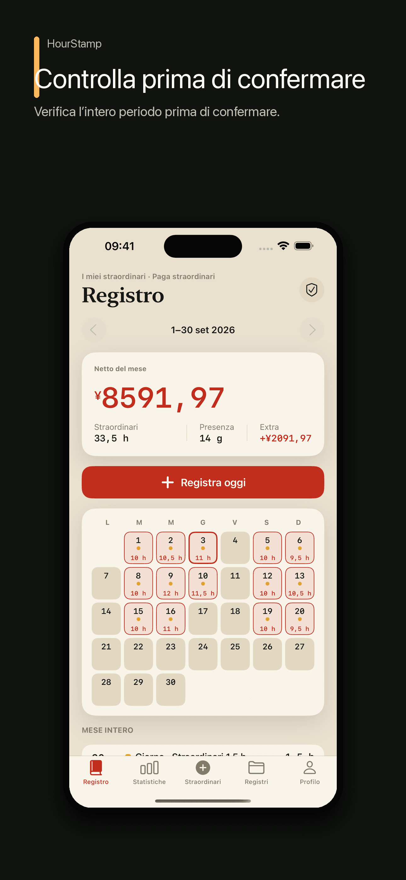 HourStamp: Registro orario — 4