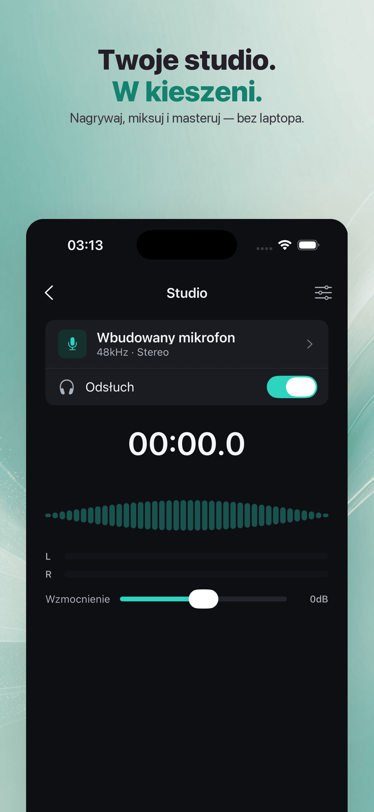 WaveCraft-Studio Nagrań AI — 1