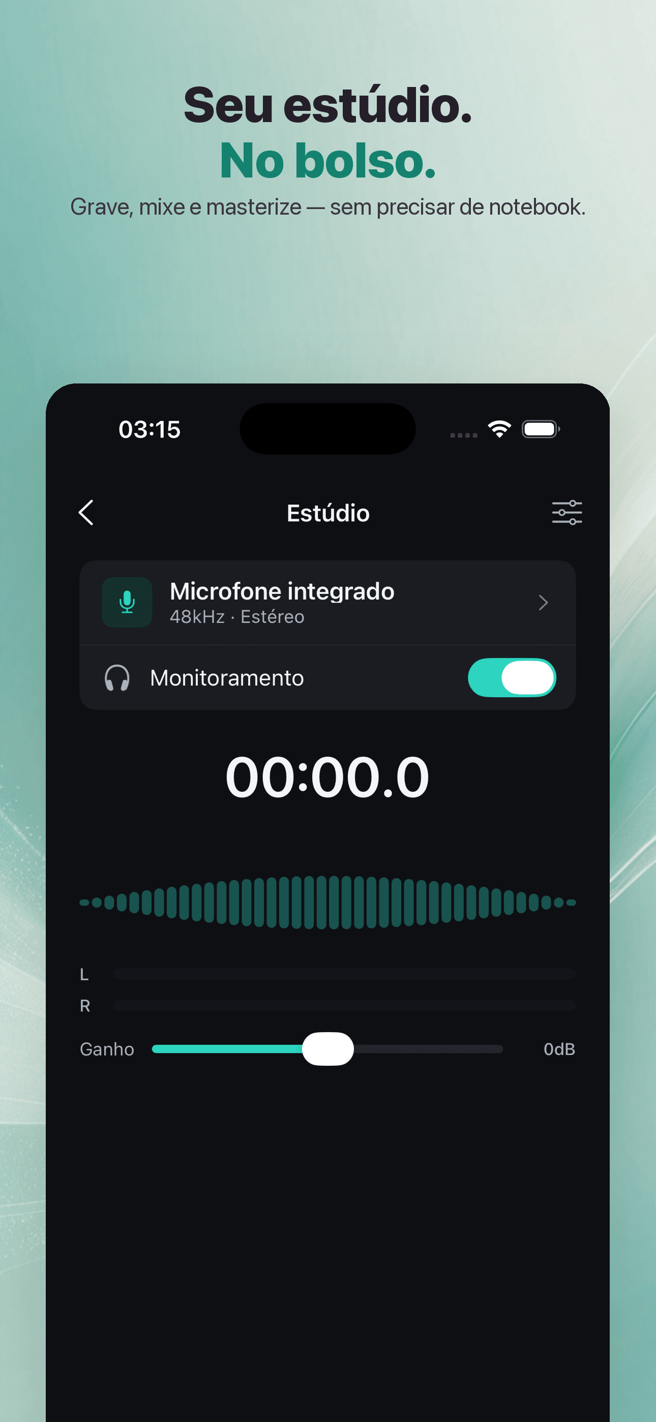 WaveCraft-Editor de Áudio IA — 1