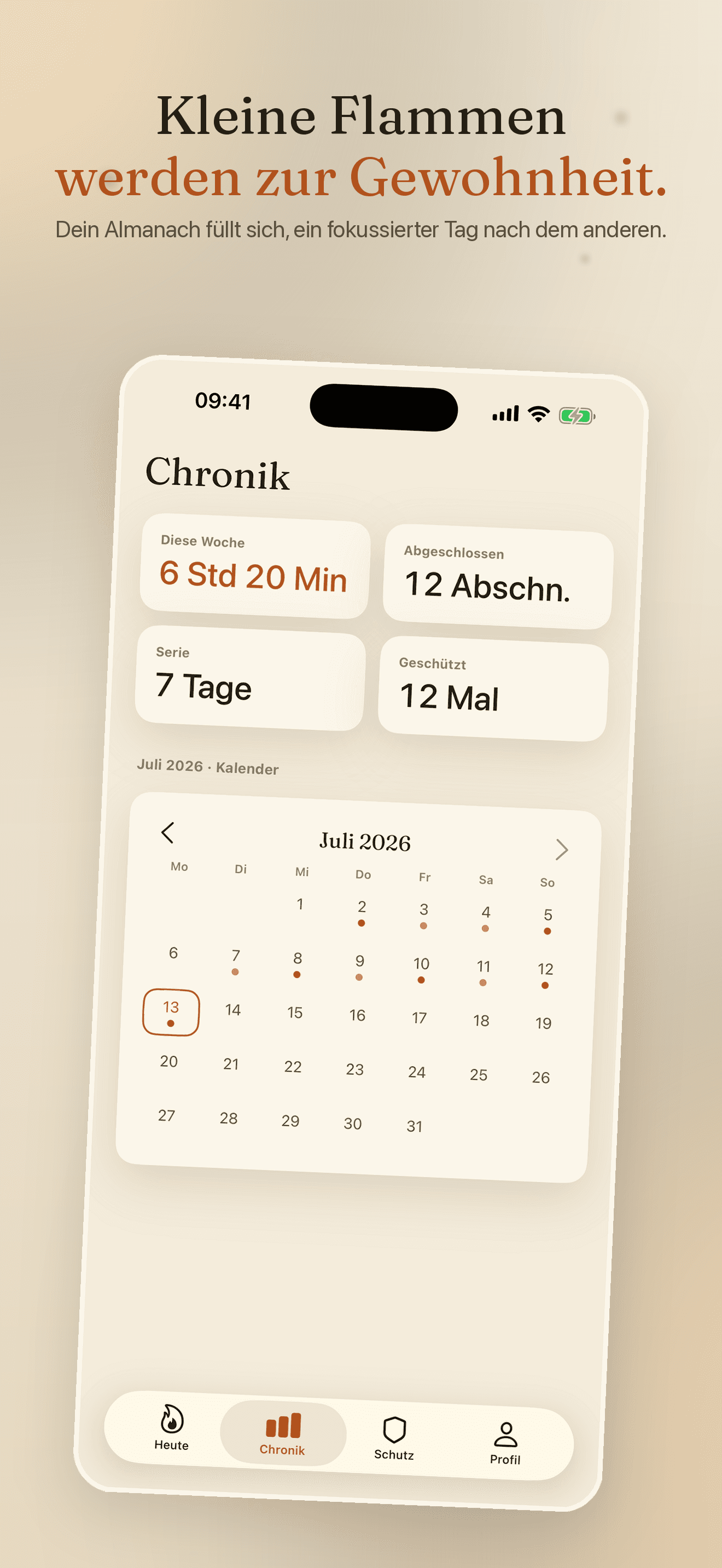 Wick-Fokus statt Ablenkung — 4