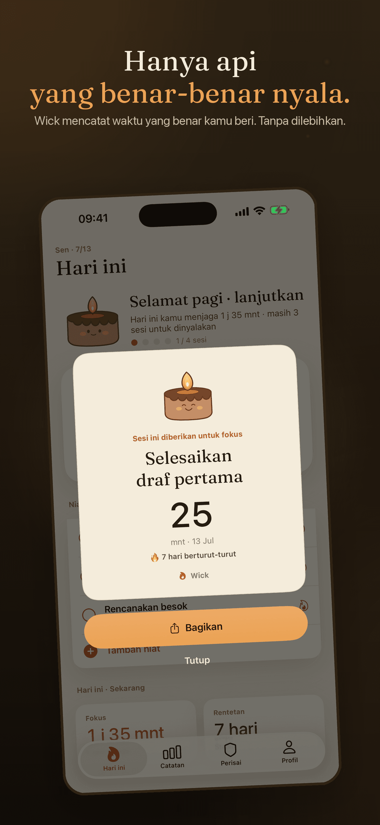 Wick-Belajar tanpa gangguan — 5