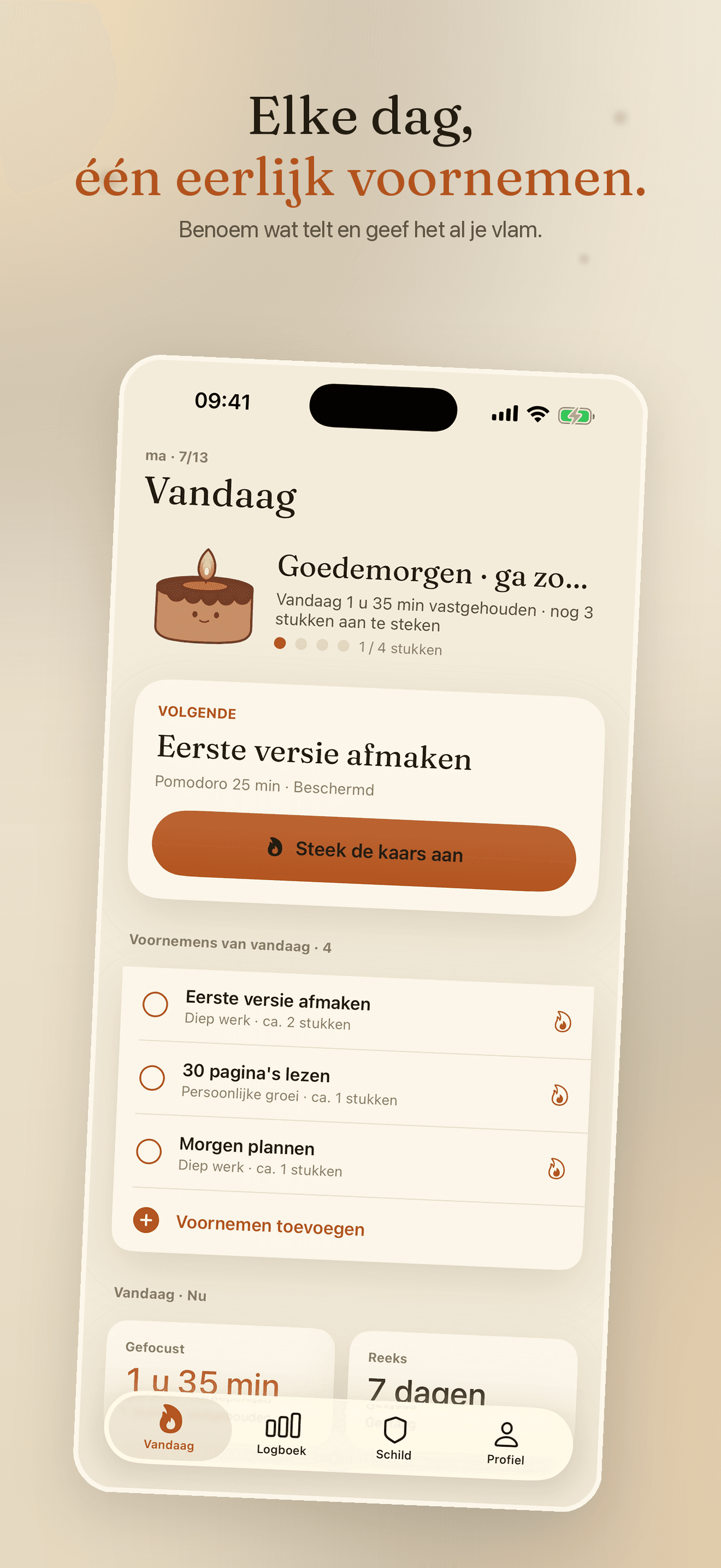 Wick-Focus zonder afleiding — 2
