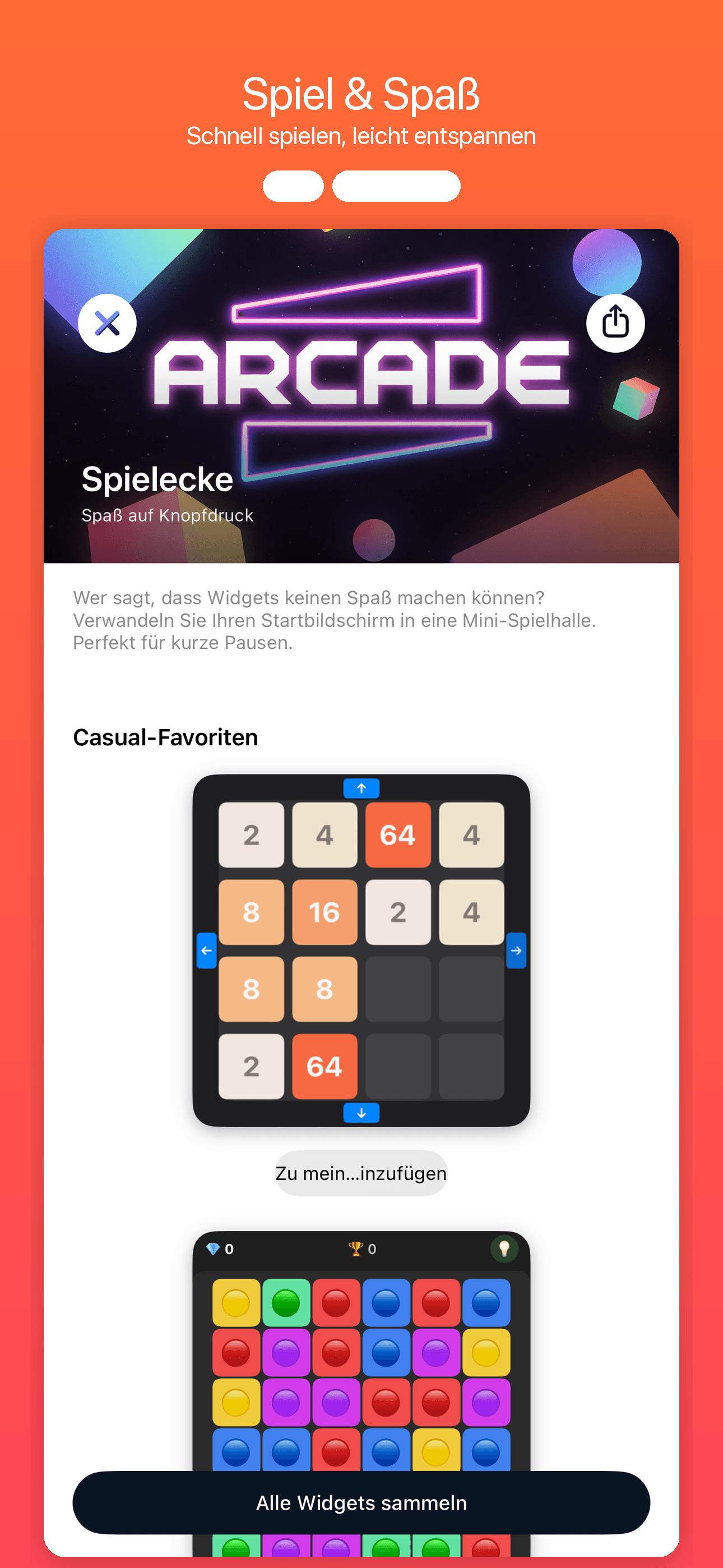 WidgetCraft-Ästhetik-Widgets
