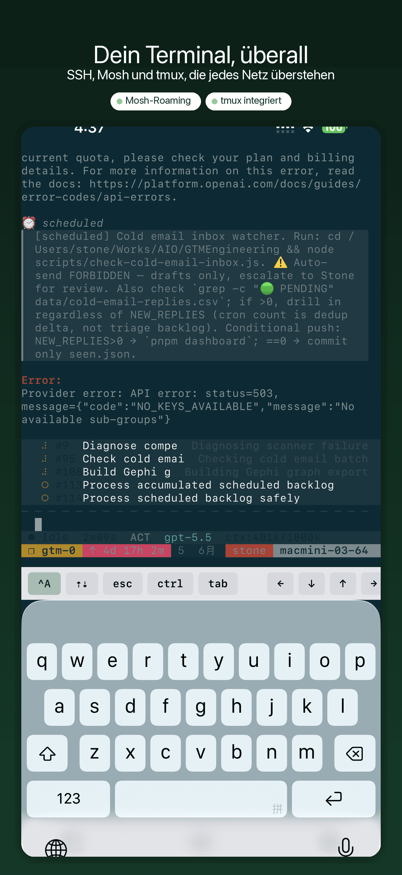 YoloShell-SSH Fernzugriff, VNC — 1