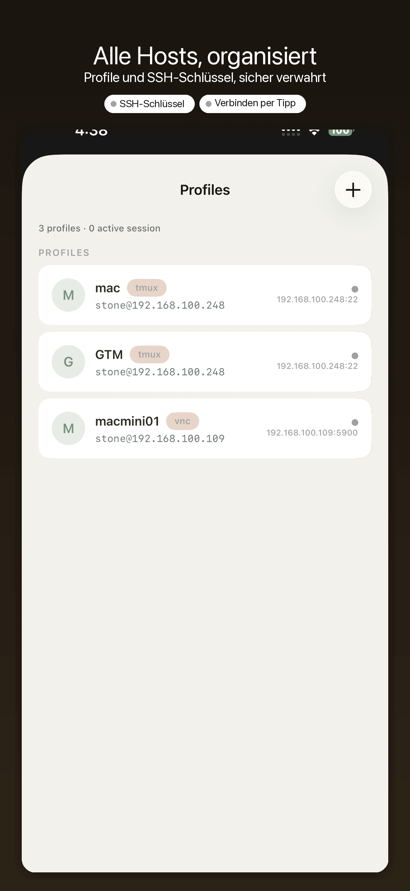 YoloShell-SSH Fernzugriff, VNC — 4