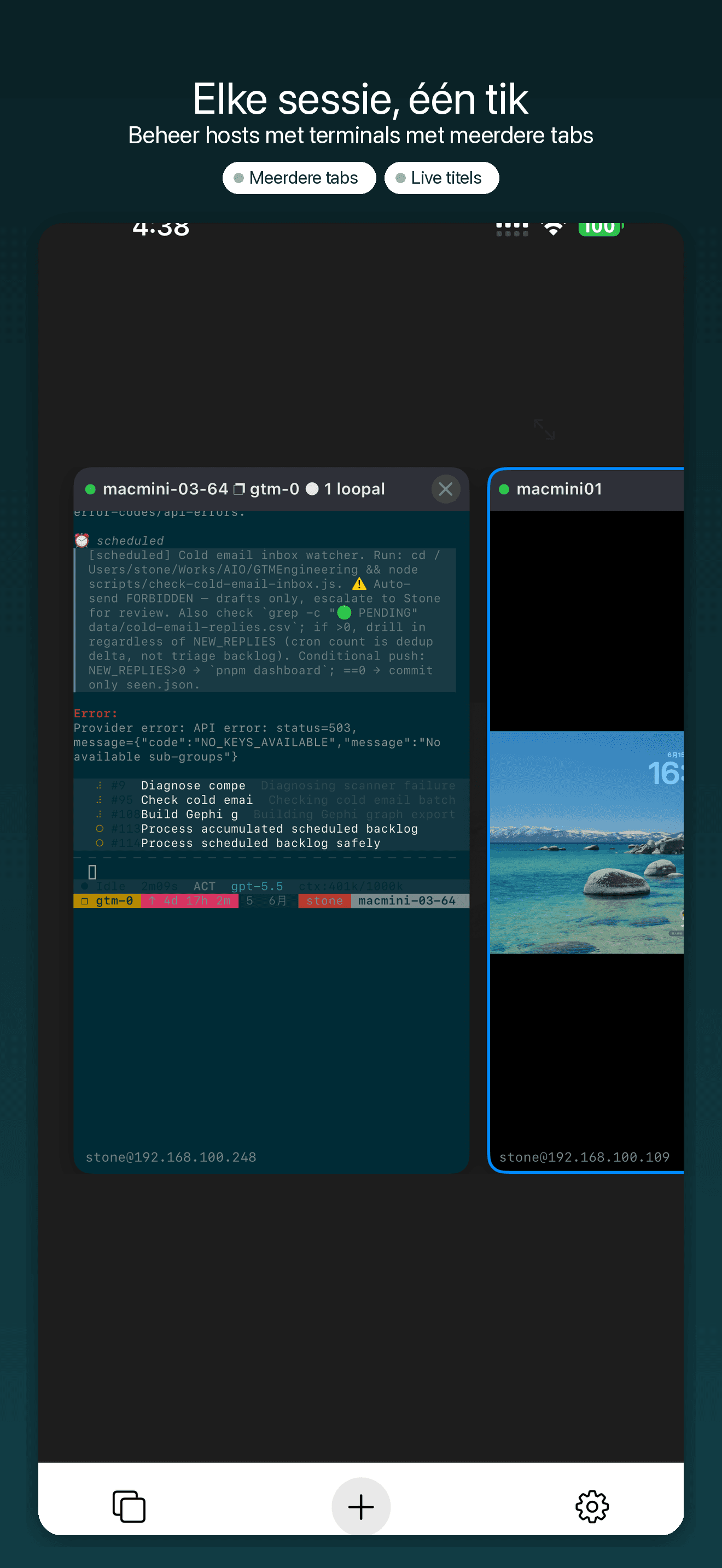 YoloShell-SSH terminal en VNC — 3