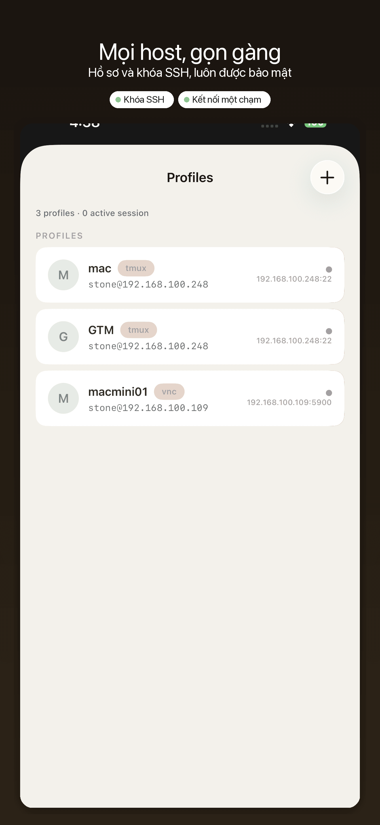 YoloShell-SSH, VNC & kết nối — 4